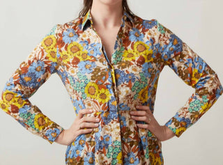 Caliban - Floral Shirt Dress