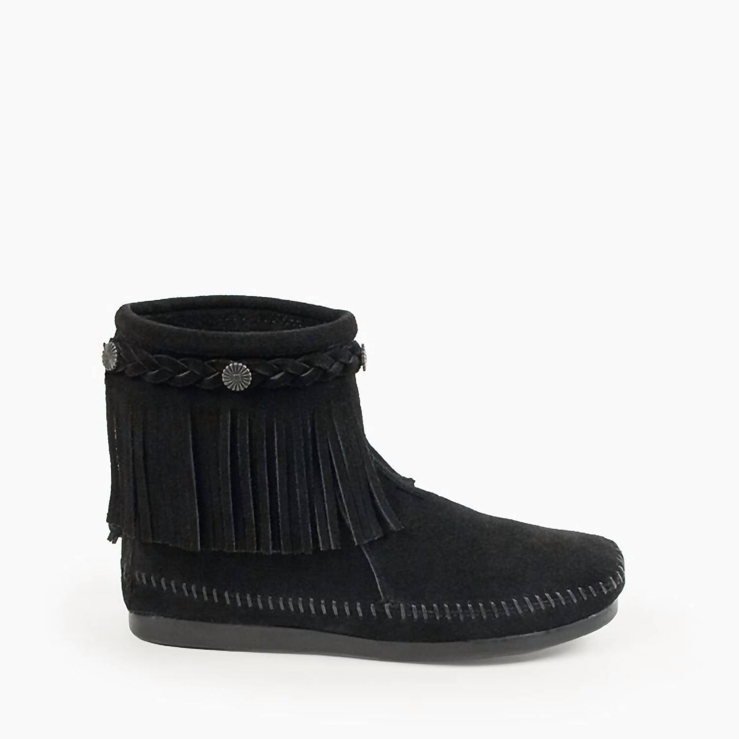 Minnetonka - Women's High Top Back Zip Moccasin Boot
