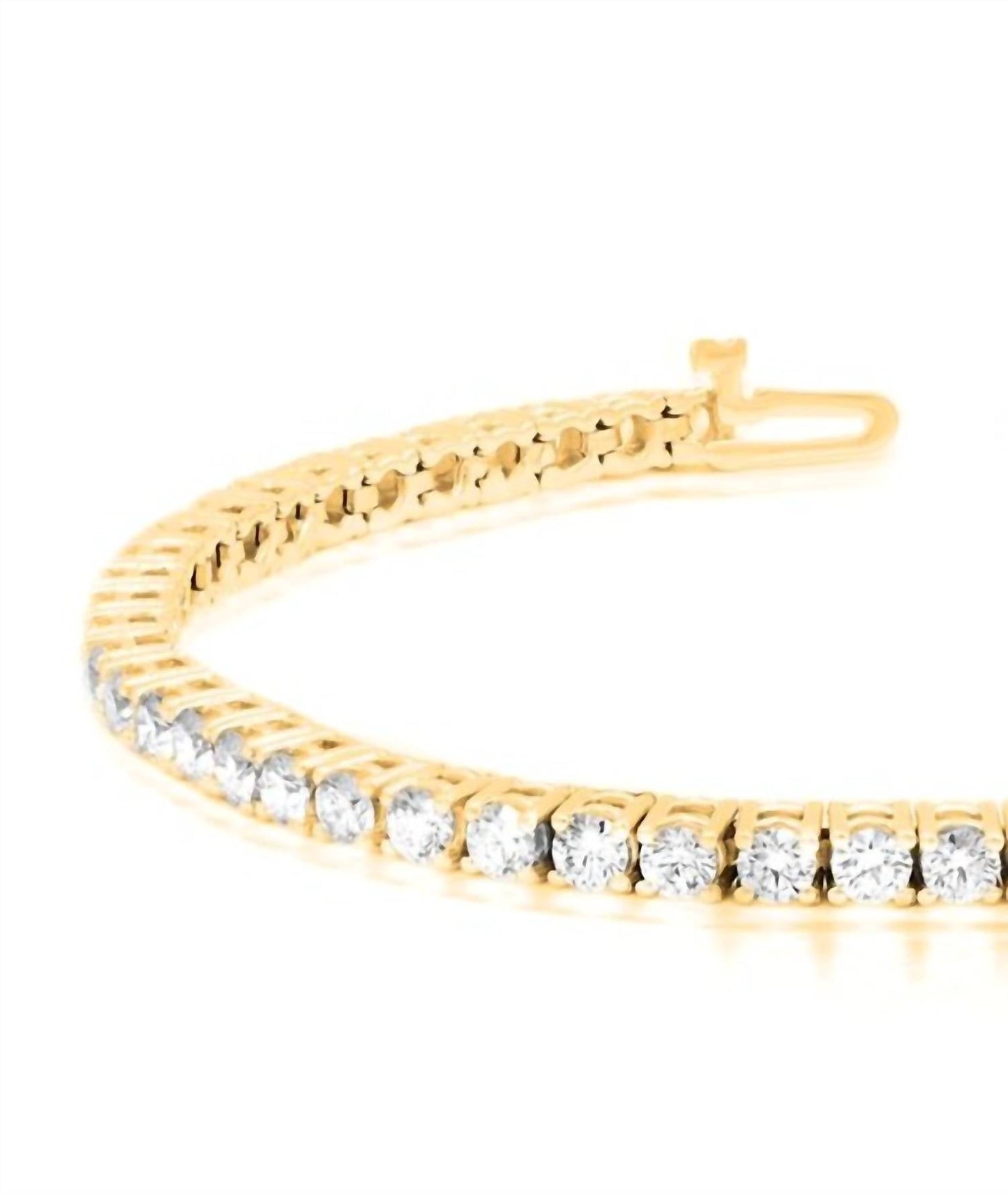Diana M Jewels - 4.11 Cts Round Lab Diamond Tennis Bracelet