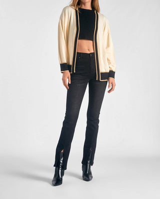 Elan - Border Detail Cardigan
