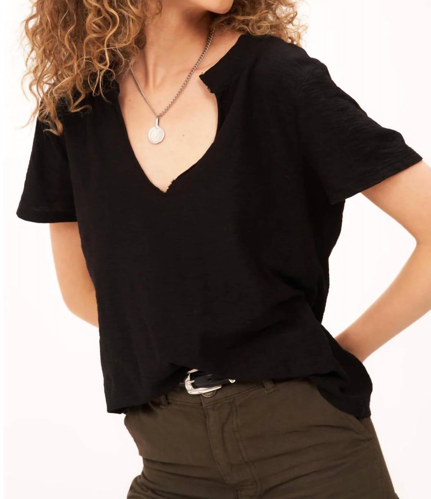 Project Social T - Plata Notched Tee