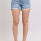 Judy Blue - High Waist Rigid Magic Destroy Cut Off Denim Short