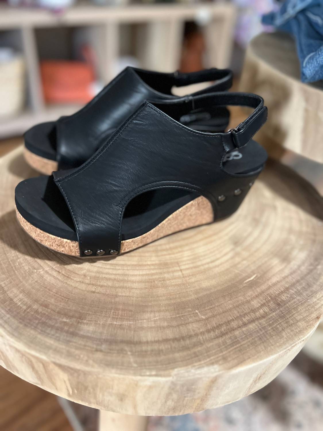Corkys Footwear - Women's Carley Smooth Wedge Sandal