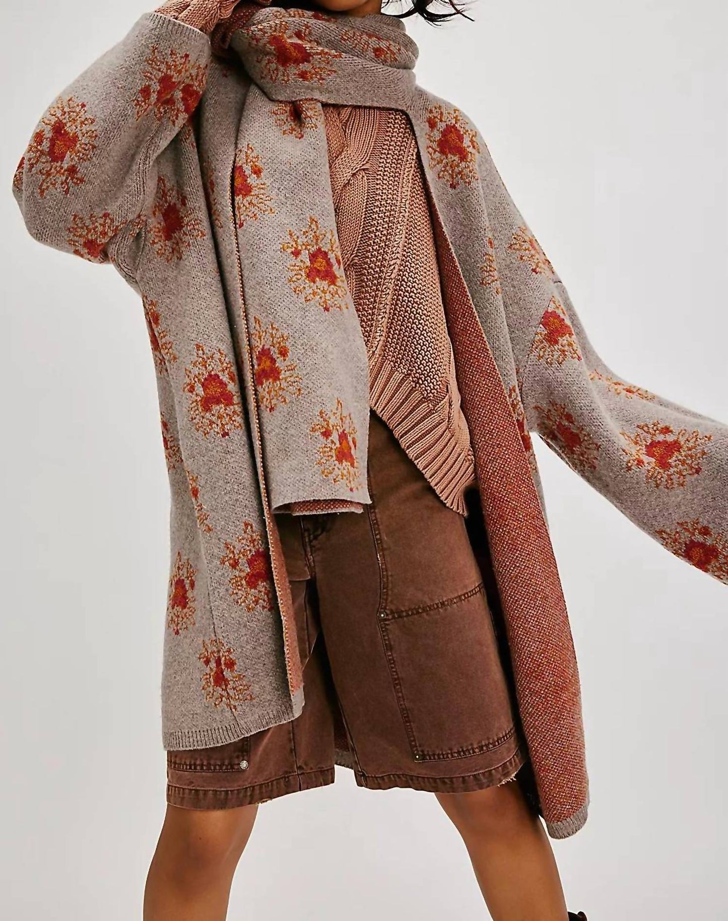 Free People - Bali Ayla Scarf Cardigan
