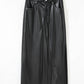 Dear Lover - Faux Leather Skirt