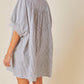 Day + Moon - Oversized Striped Dress