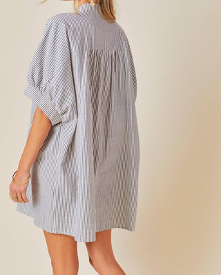 Day + Moon - Oversized Striped Dress