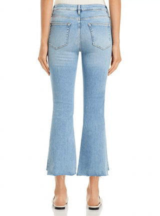 Frame - Le Crop Mini Boot Step Fray Jean