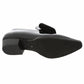 All Black - Women's Pat & Bow Slip on Shoes
