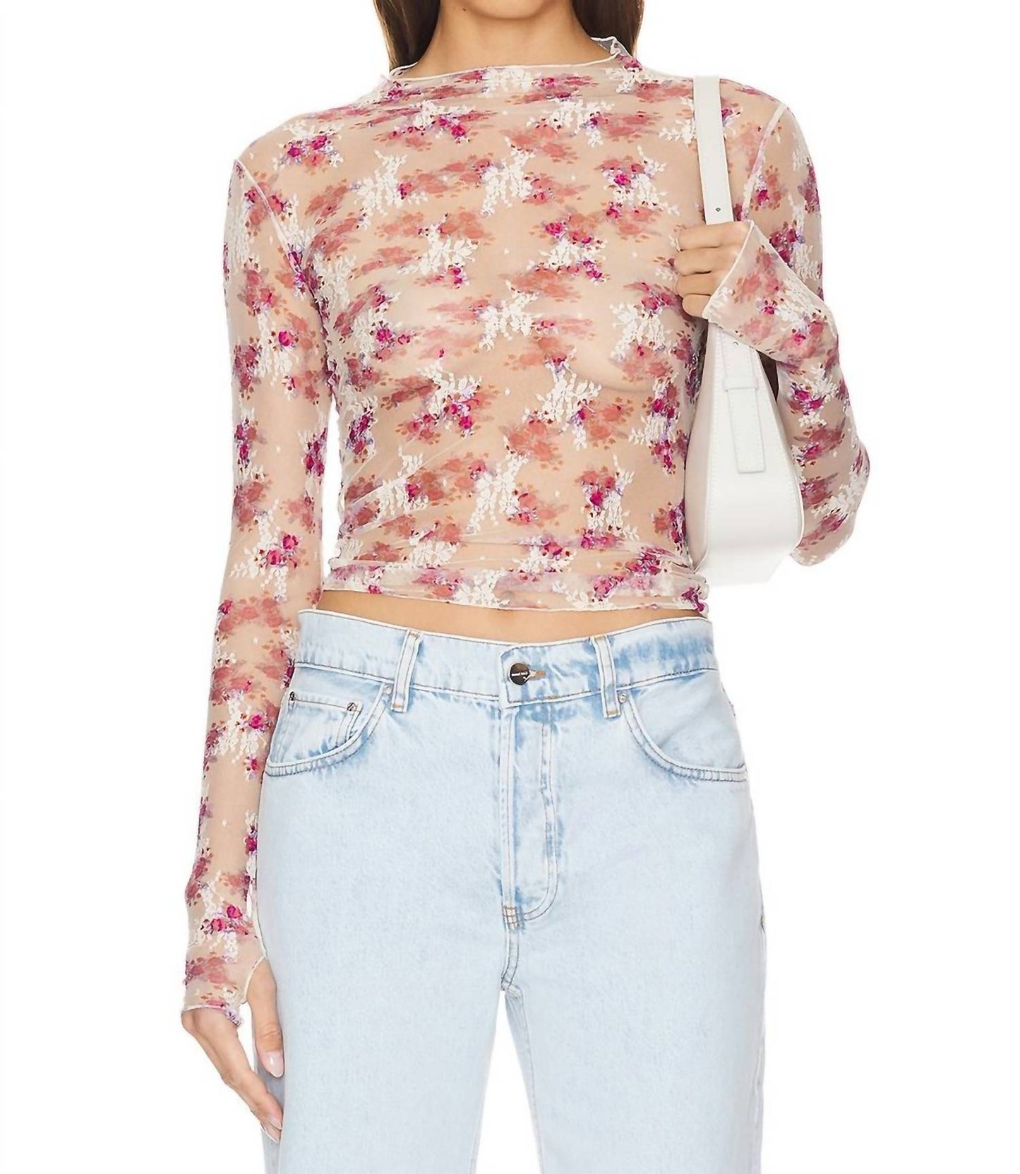 Free People - PRINTED LADY LUX LAYERING TOP