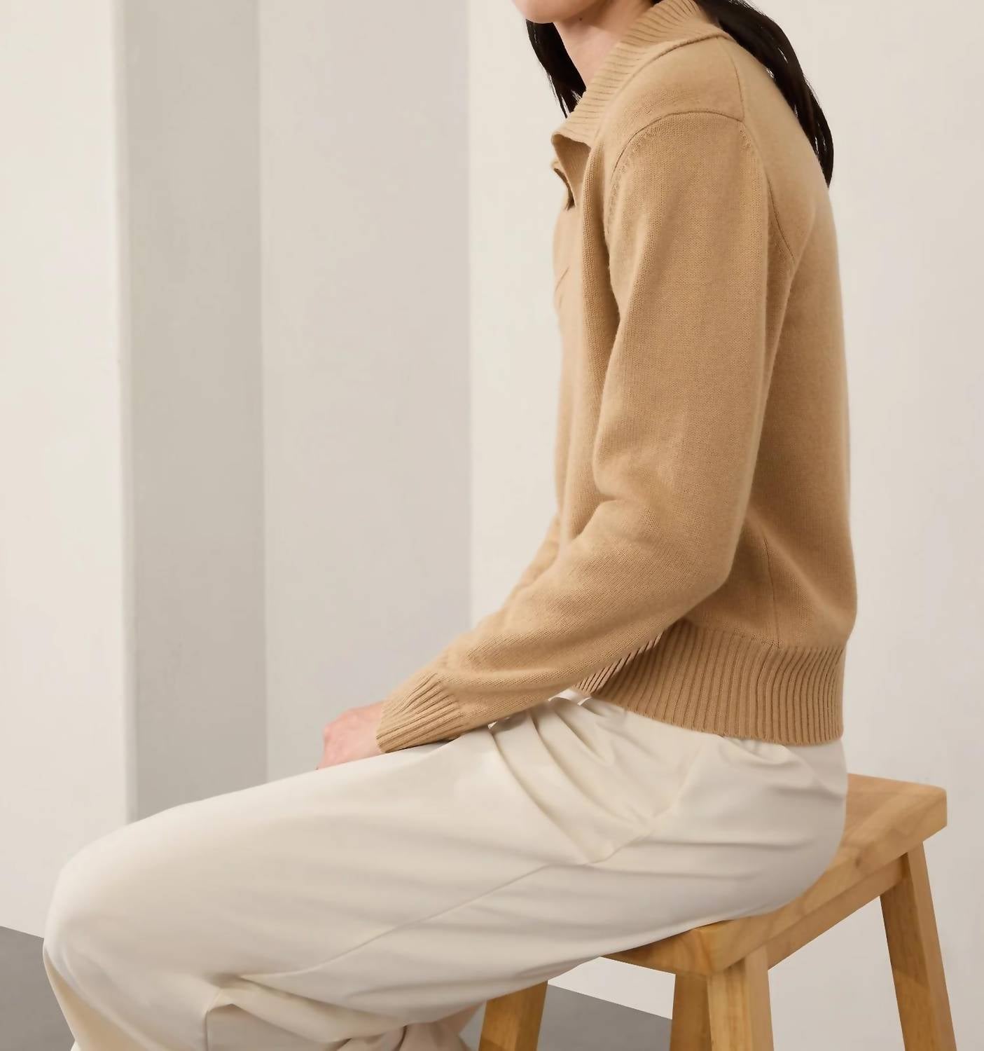 Athleta - Alpine Collar Cashmere Blend Sweater