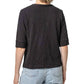 Lilla P - Women's Elbow Sleeve Split Neck Top