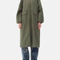 Ganni - Tech Seersucker Oversized Shell Coat