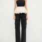 Sofie The Label - Paige Bubble Hem Top