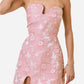 Day + Moon - Floral Puzzle Mini Dress