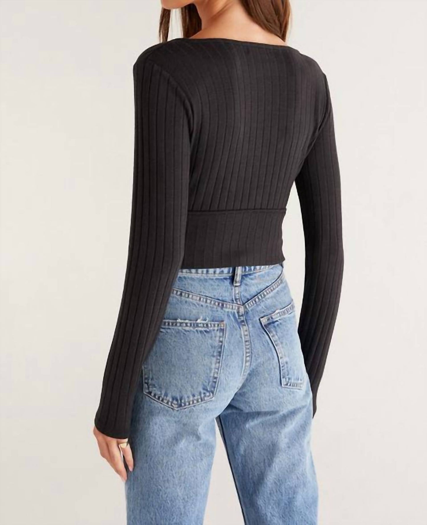 Z Supply - BELLA RIB LONG SLEEVE TOP