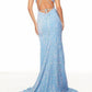 Alyce Paris - Strappy Back Sequin Dress