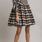 Umgee - Plaid Flannel Babydoll Dress