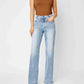 Judy Blue - High Waist Front Yoke Retro Wide Leg Jeans