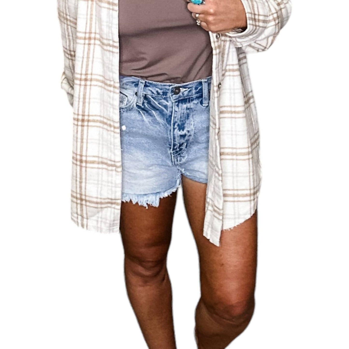 Kancan - Paint Splattered Shorts