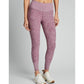 Alo Yoga - High Waist Lounge Gym Heather Crop Leggings