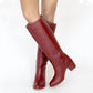 Stivali New York - Women's Cleo Leather Knee-high Boots