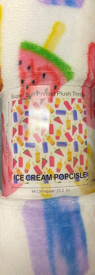 Soft Fleece Throw Blanket 50x60 – Lightweight Cozy Bed Couch Sofa Blanket for All Seasons