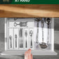 Basic Silverware Drawer Organizer, White