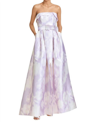 Sachin & Babi - Brielle Gown With Belt