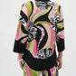 Joseph Ribkoff - Retro Quarter Sleeve Tunic Top