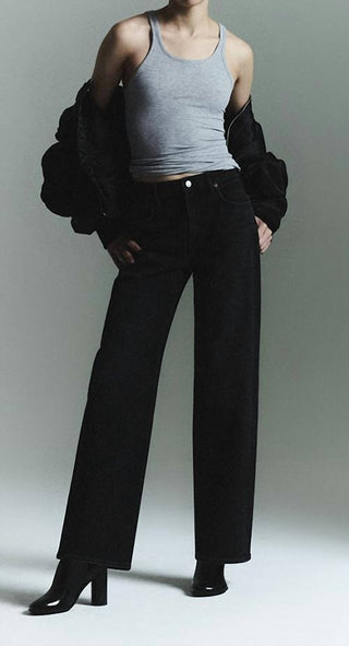 Agolde - Women's Harper Straight Jean Hush