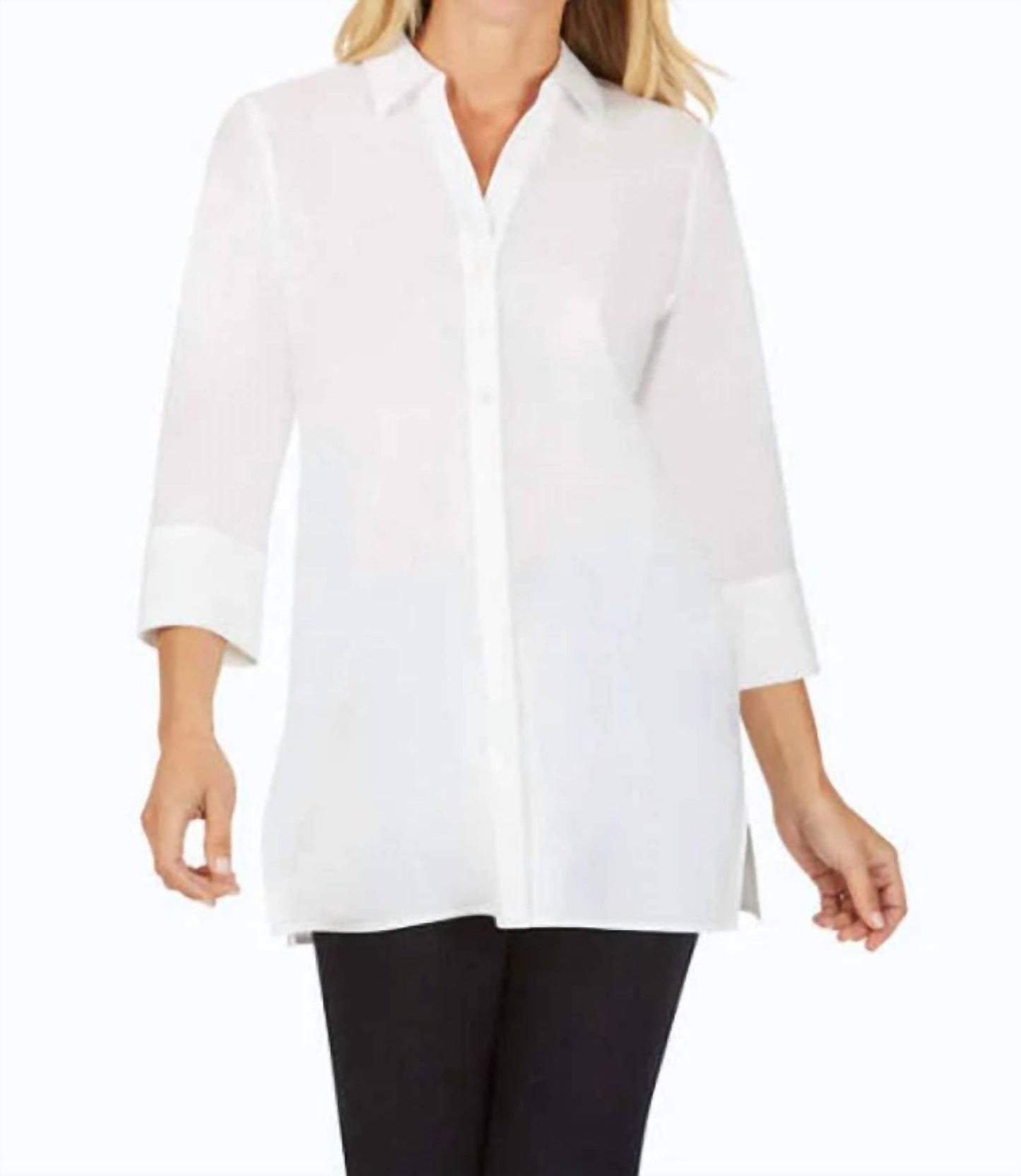 Foxcroft - 3/4 Sleeve Pamela Tunic