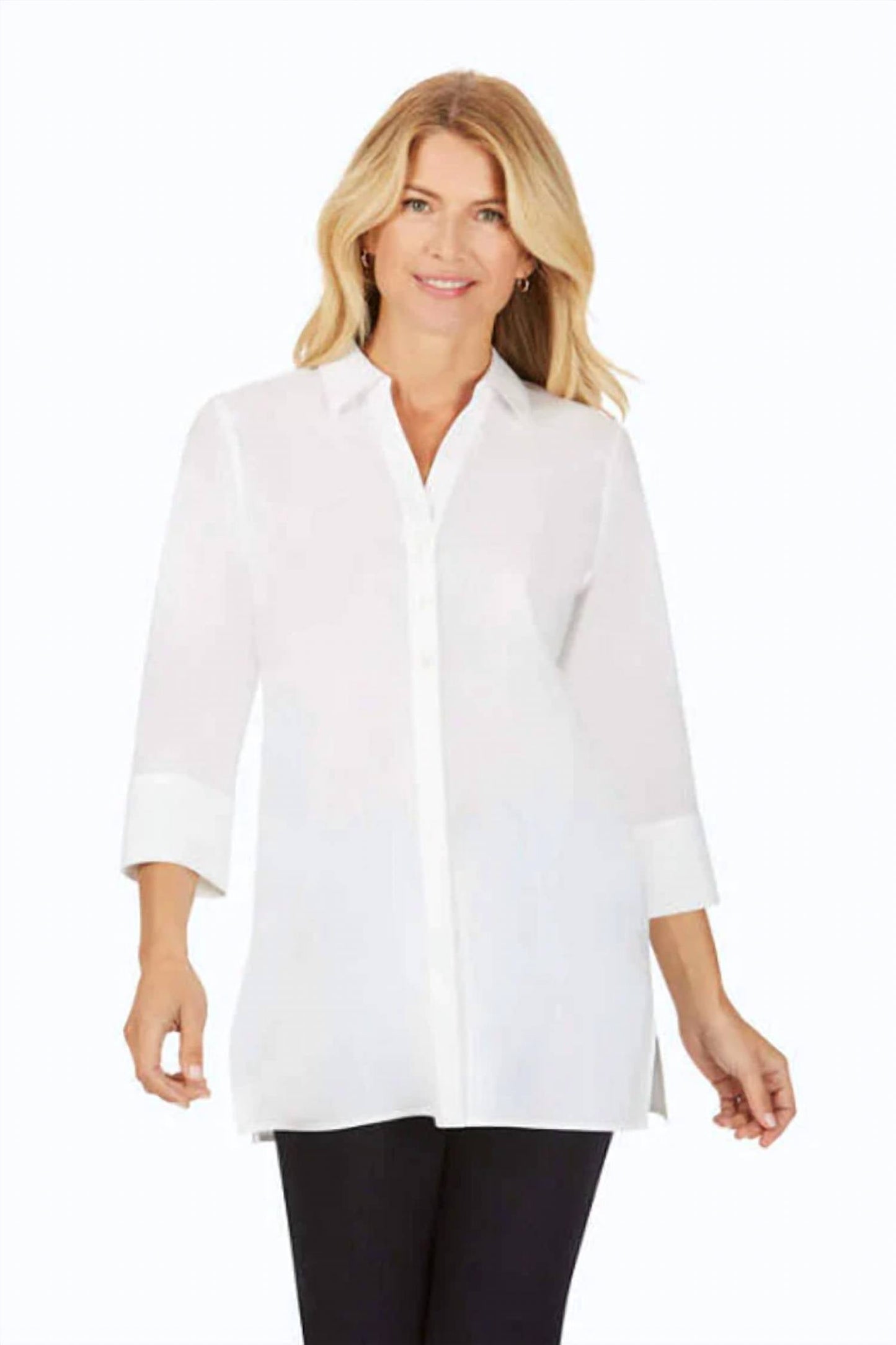 Foxcroft - 3/4 Sleeve Pamela Tunic