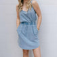 Z Supply - Keegan Knit Denim Mini Dress