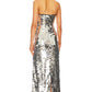 House Of Harlow 1960 - Valentina Gown Strapless Maxi Dress