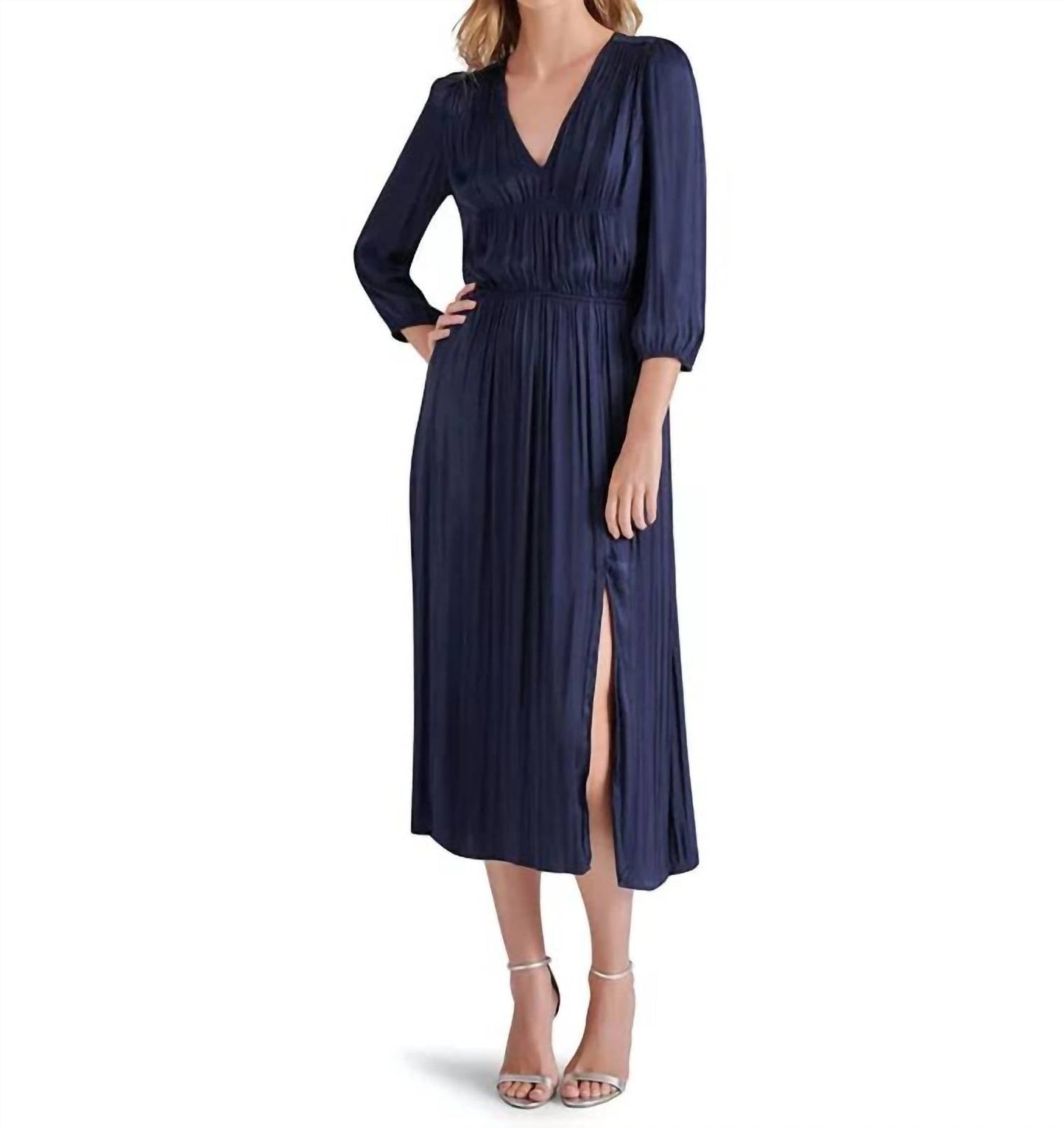 Steve Madden - Arlene V-neck Midi Dress