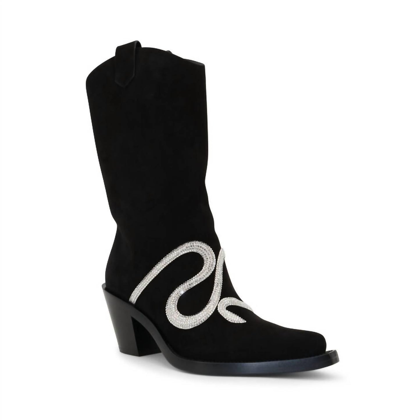 Rene Caovilla - Women's Jeweled Snake Strass 65mm Western Boot