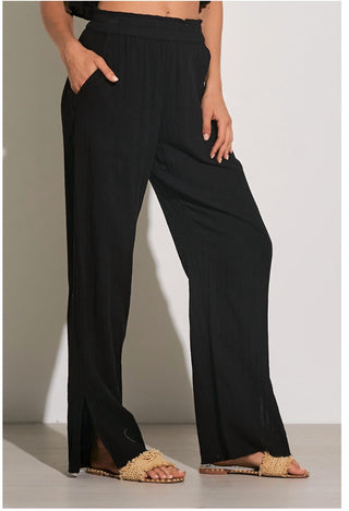 Elan - S24 BLACK PANTS