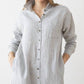 Linenme - Paula Linen Shirt Mini Dress