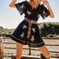 Blue B - Ranch Flower Cotton Embroidered Dress