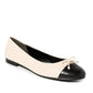 Tory Burch - Women's Cap Toe Quilted Ballet Shoes