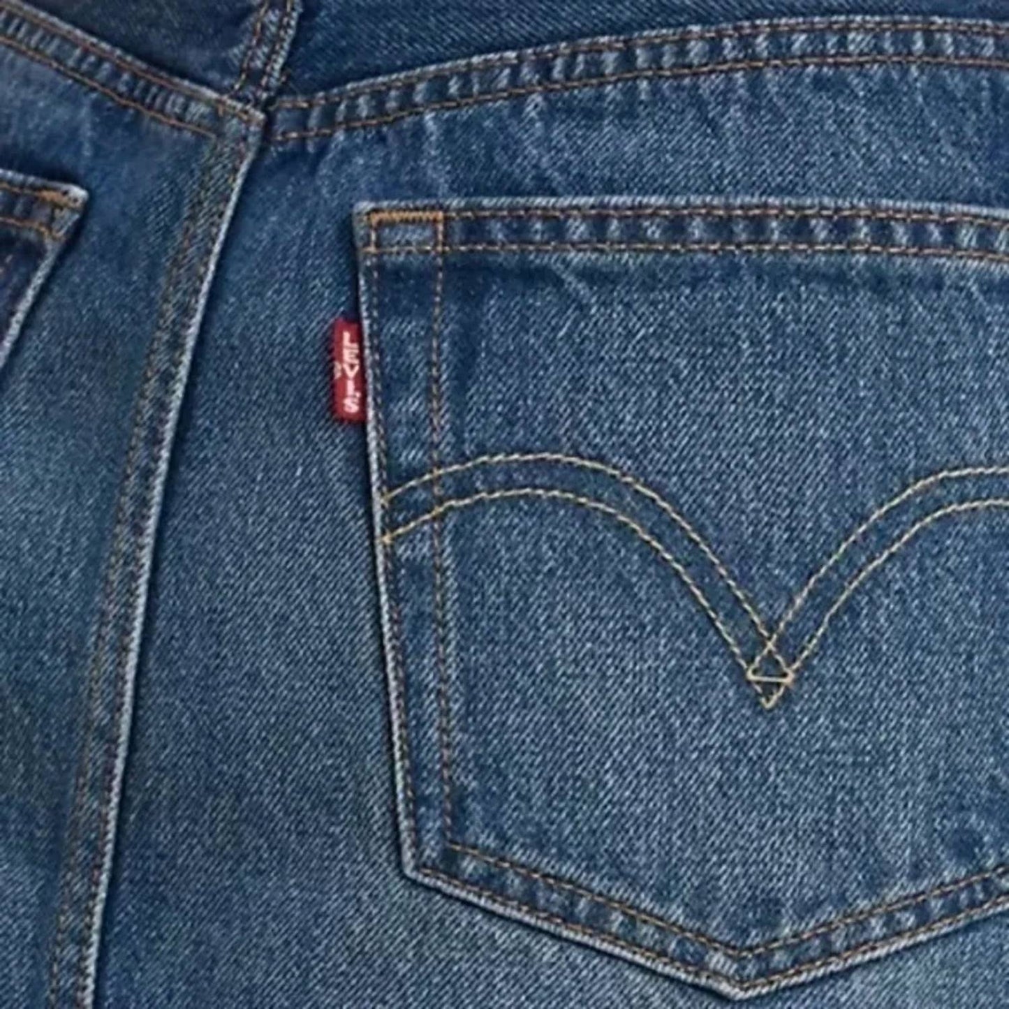 Levi'S - High Rise Deconstructed Button Fly Skirt