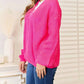 Double Take - Cozy Rib-knit Cocoon Cardigan