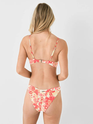 Maaji - Abstract Garden Twisted Classic Bikini Top