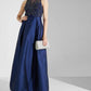 Adrianna Papell - Sleeveless Beaded Bodice Tiered Gown