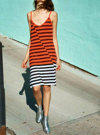 Replica Los Angeles - Broken Stripe Cami Dress