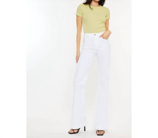 Kancan - Holly High Rise Wide Flare Jeans