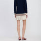 En Saison - Knox Mixed Media Mini Dress