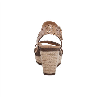 Aetrex - Women's Sydney Quarter Strap Espadrille Wedge