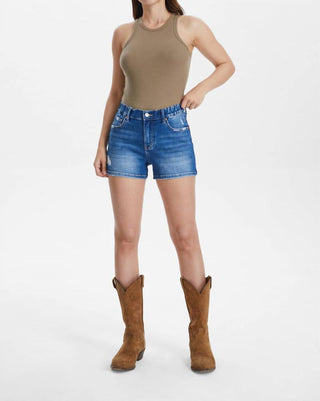 Bayeas - Erica High Rise Denim Short